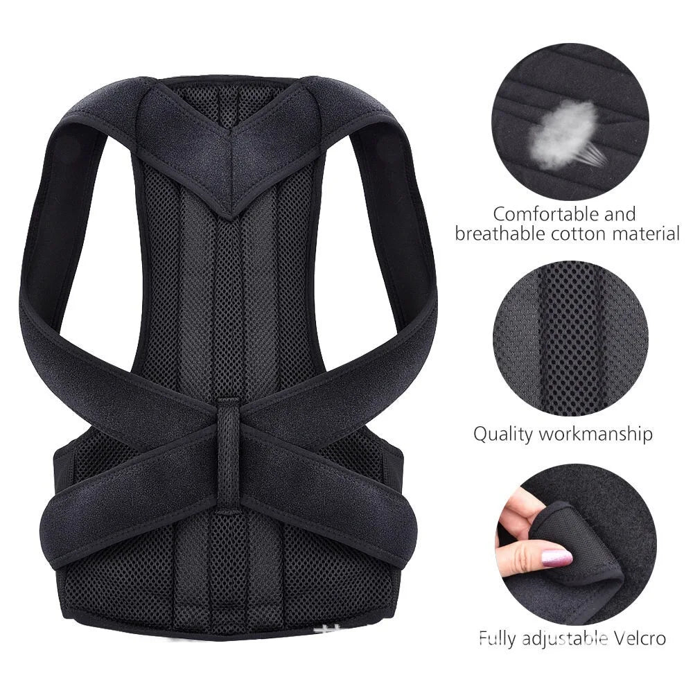 Adjustable Back and Shoulder Posture Corrector