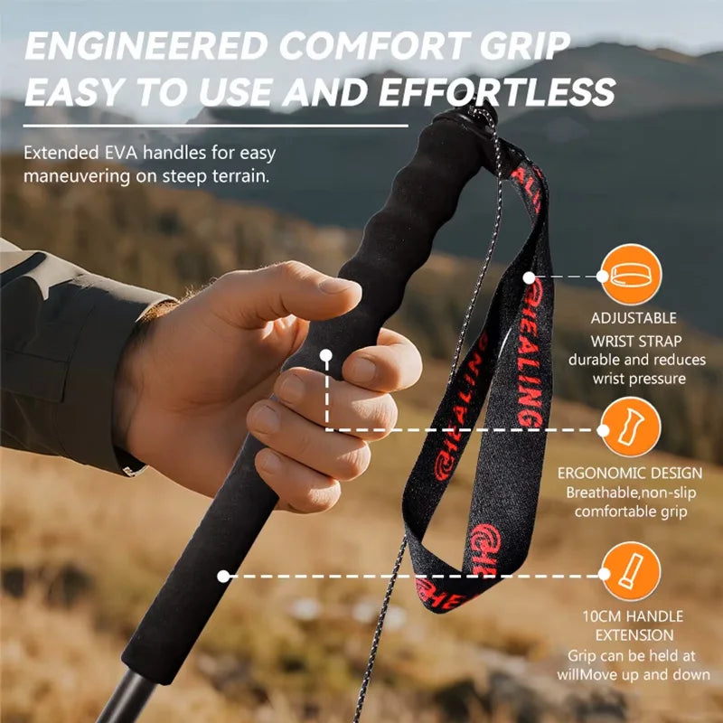 Foldable Trekking Pole, 110–130 cm
