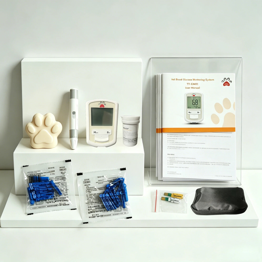 Pet Blood Glucose Meter for Cats and Dogs