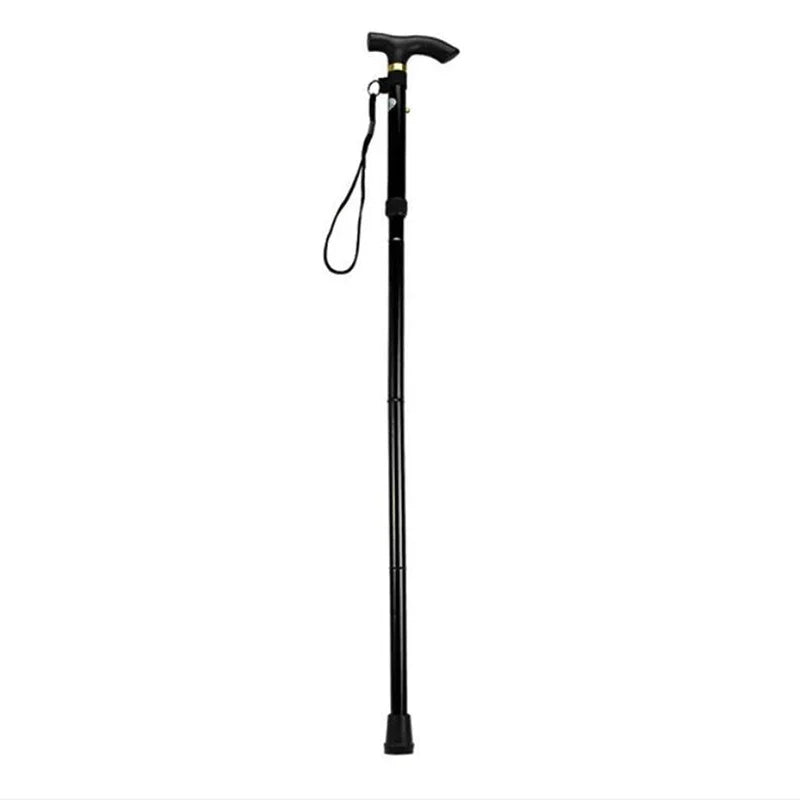 Folding Telescopic Walking Stick with Rubber Tip