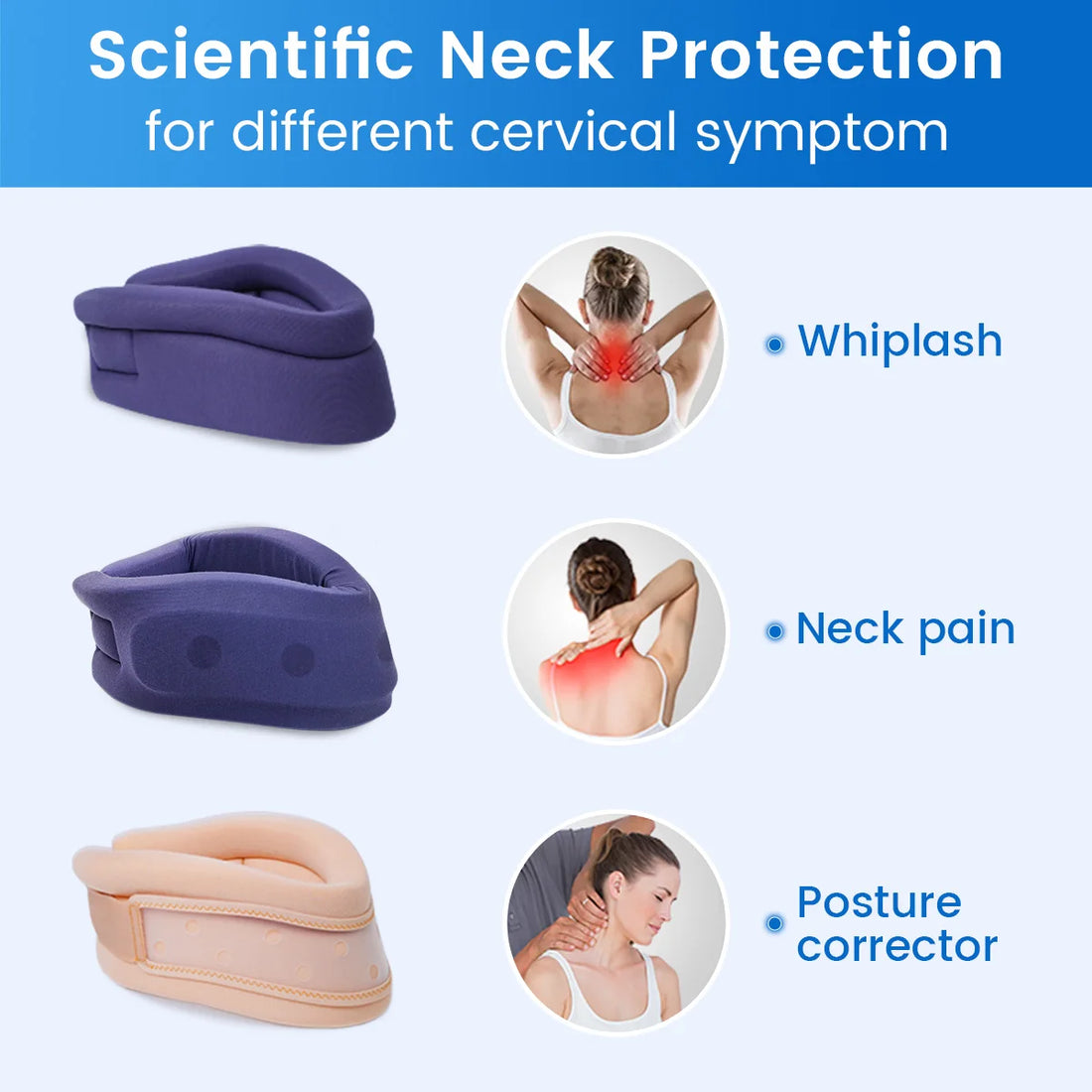 Adjustable Neck Brace for Neck Support