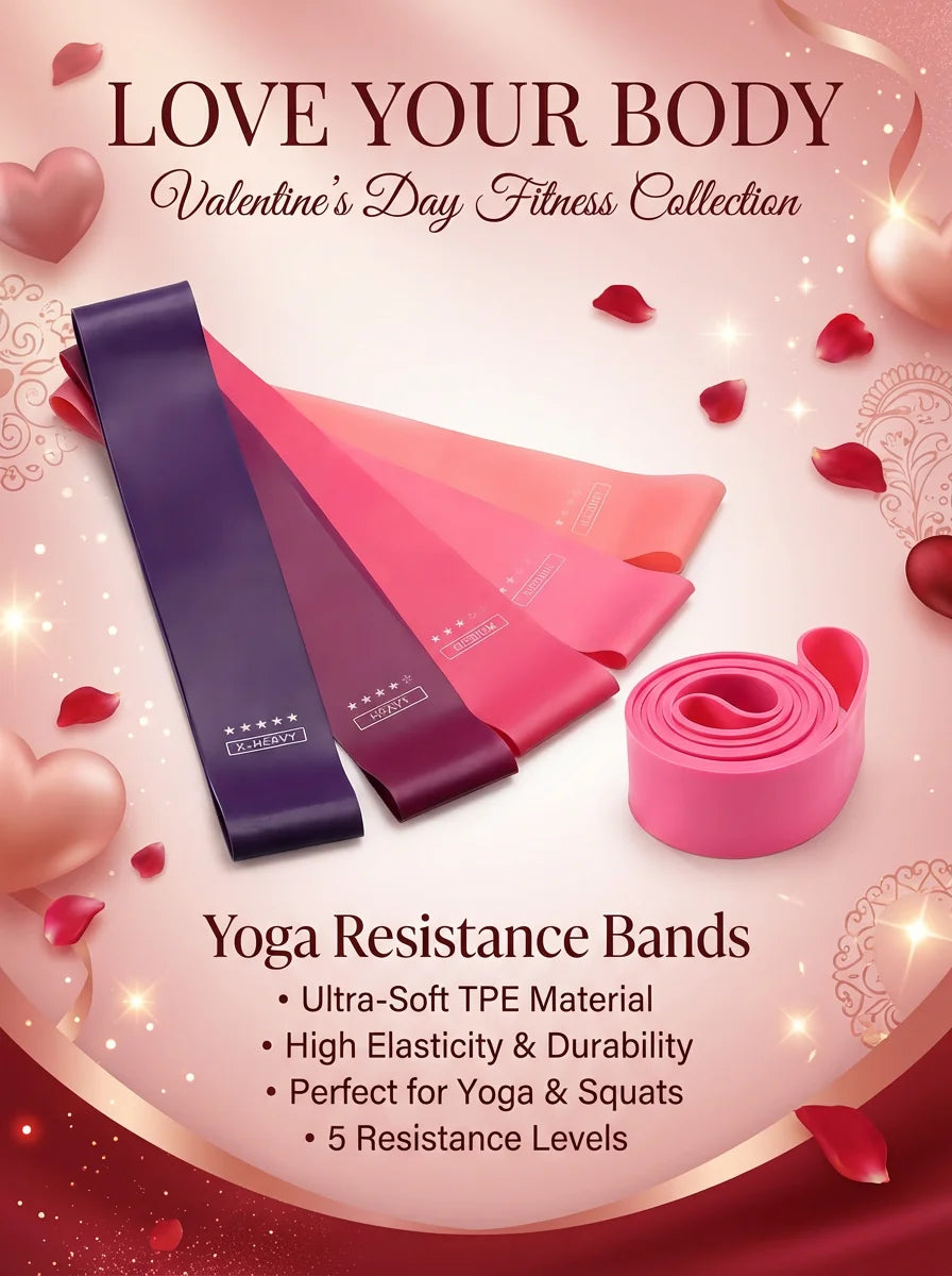 5-Level Loop Resistance Bands Set