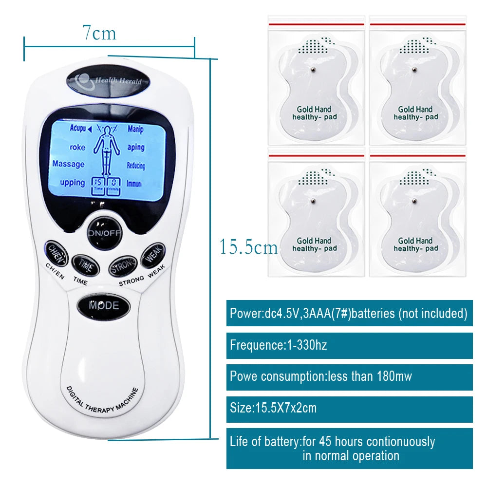 Digital TENS Massager with LCD Display