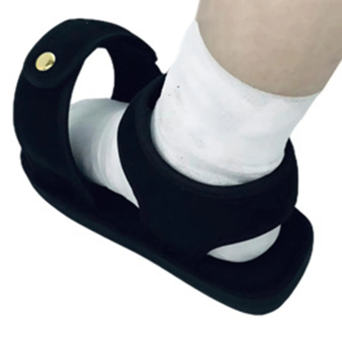 Adjustable Open-Toe Cast Shoe for Foot Injuries