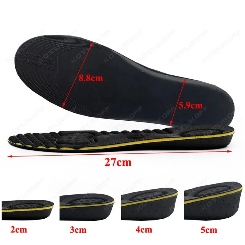 Height-Increasing Shoe Insoles