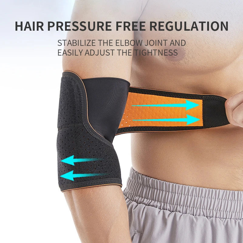 Elbow Compression Sleeve for Sports and Lifting