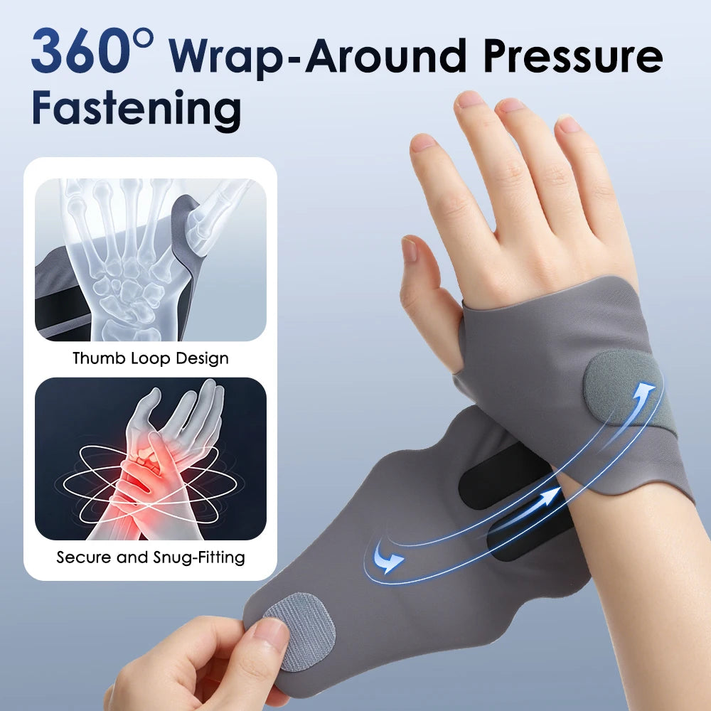 Cordless Wristband Massager with 10 Modes and 29 Levels