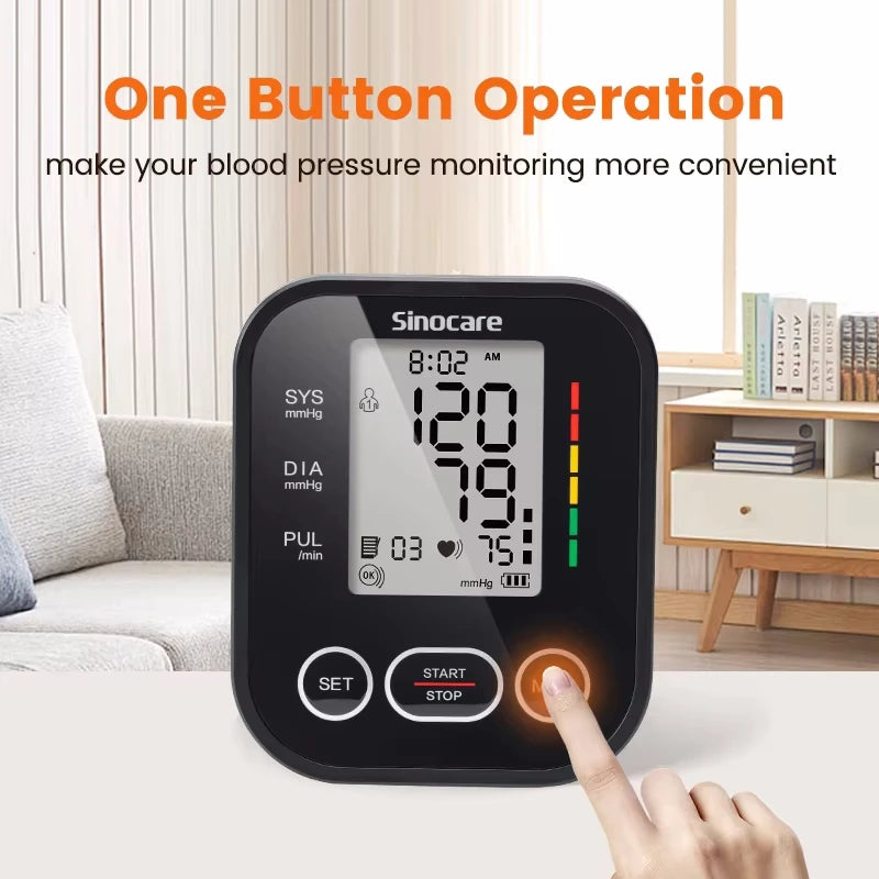 Medwell Digital Upper Arm Blood Pressure Monitor, Automatic