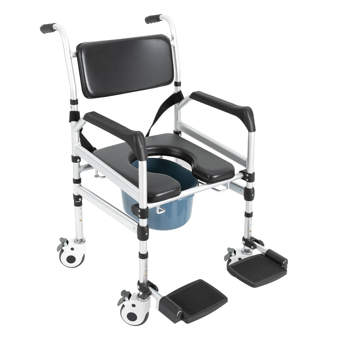 Folding Shower Chair with Wheels