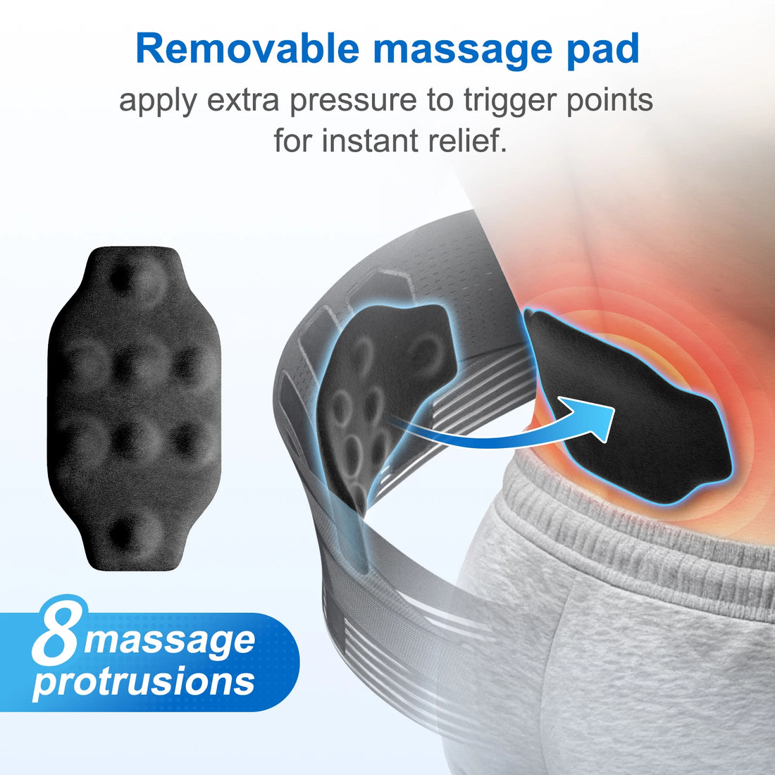 Adjustable Lumbar Brace for Waist Support
