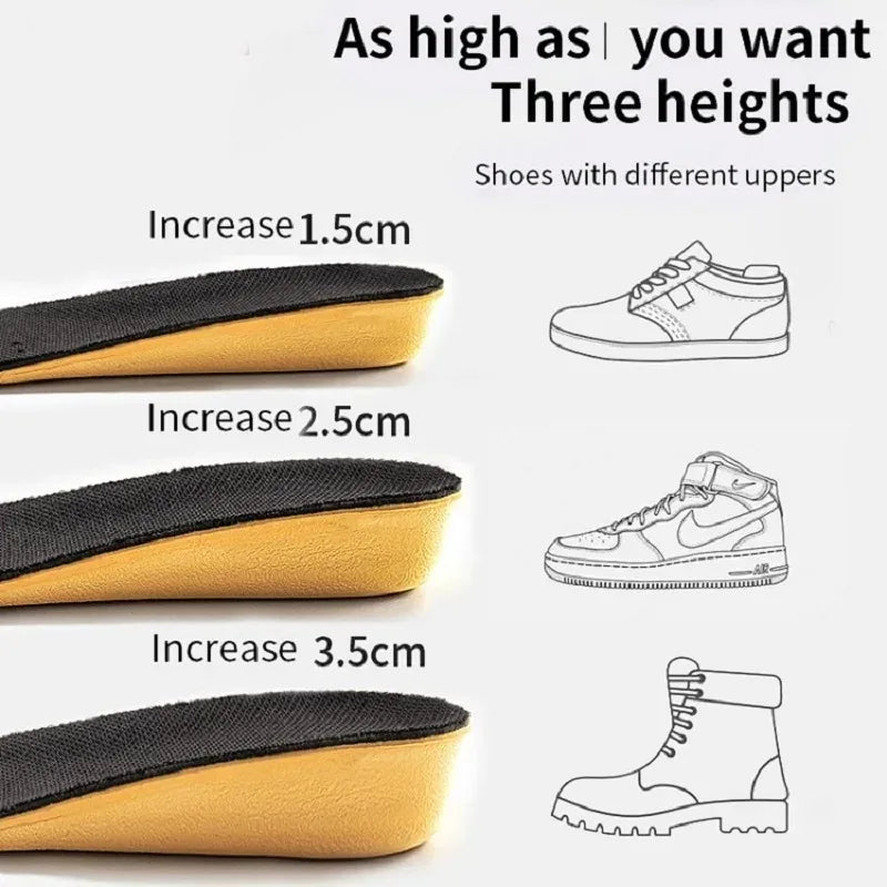 Height-Increasing Insoles for Shoes