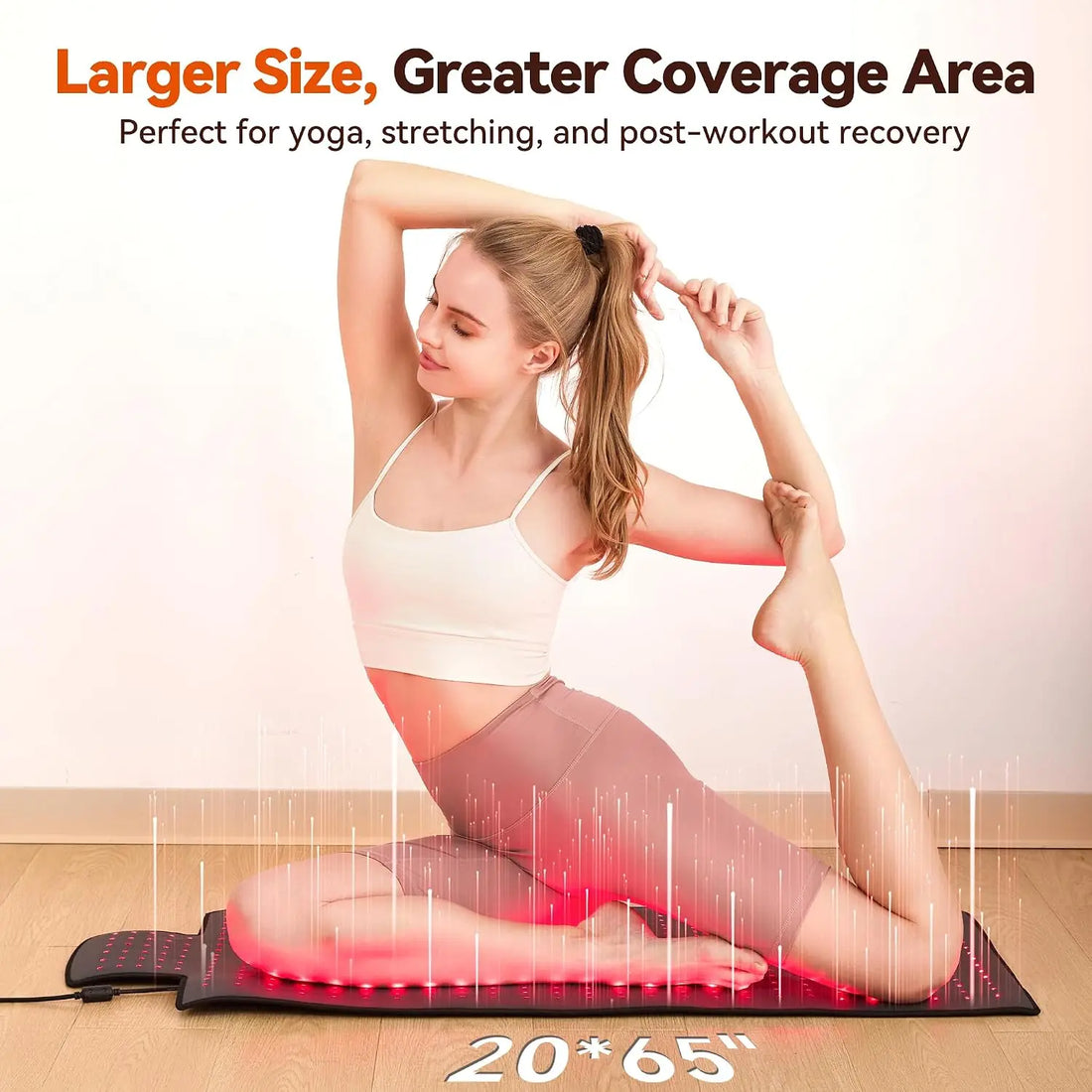 Large Red Light Therapy Pad with 420 LEDs