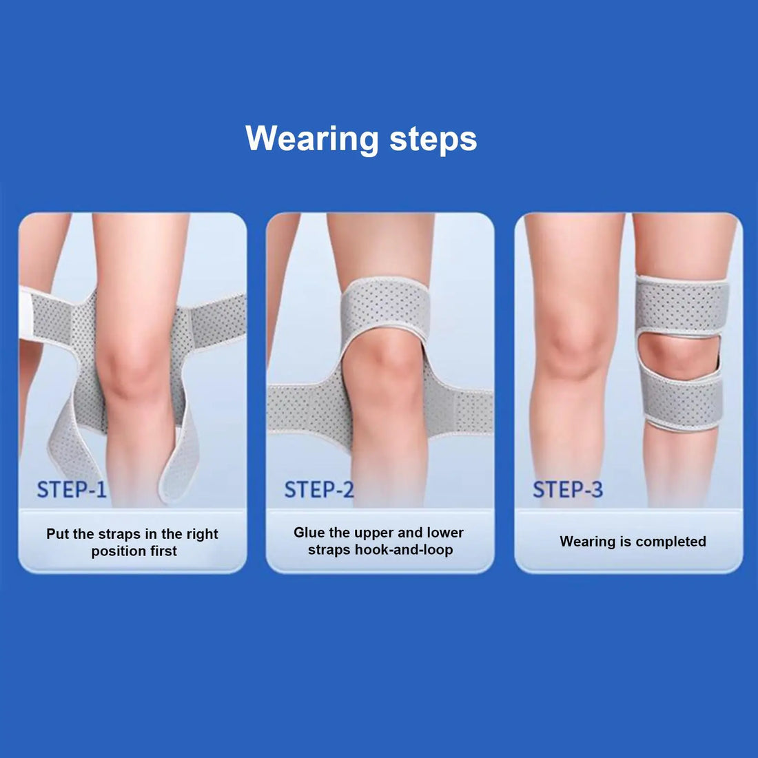 Adjustable Rebound Spring Knee Brace