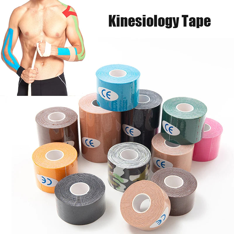 Cotton Elastic Kinesiology Tape, 5 m