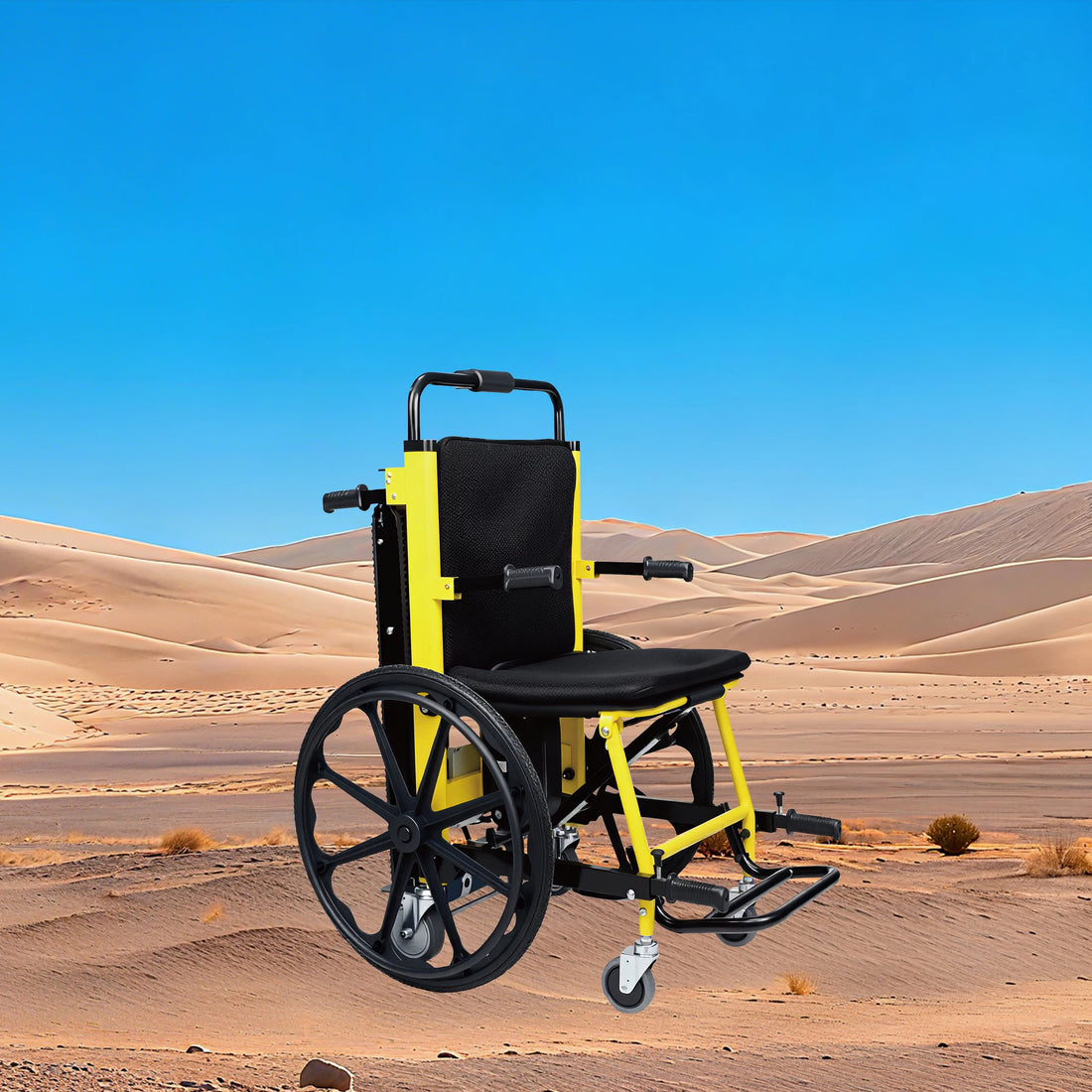 Stair-Climbing Wheelchair, 150 kg Capacity
