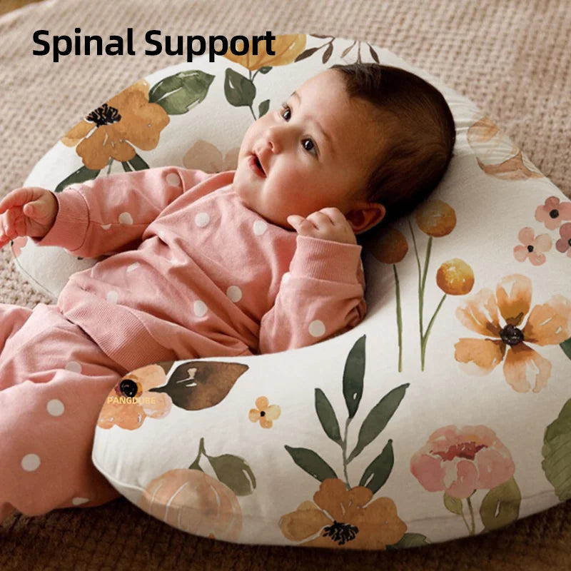 U-Shaped Nursing Pillow with Removable Washable Cover