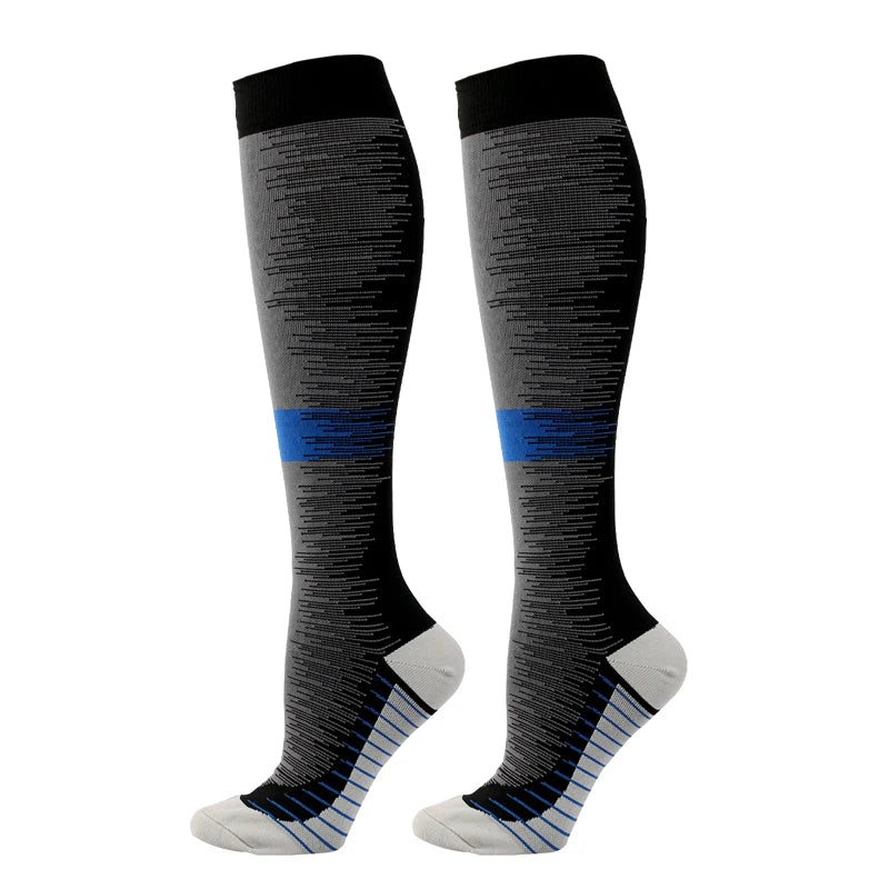 Football-Style Compression Socks, 20–30 mmHg