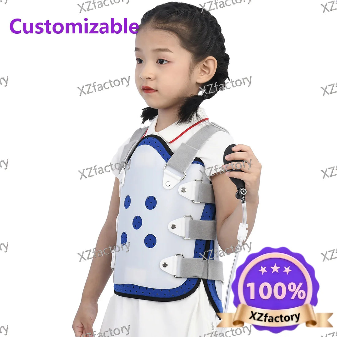Adjustable Children’s Thoracolumbar Support Brace