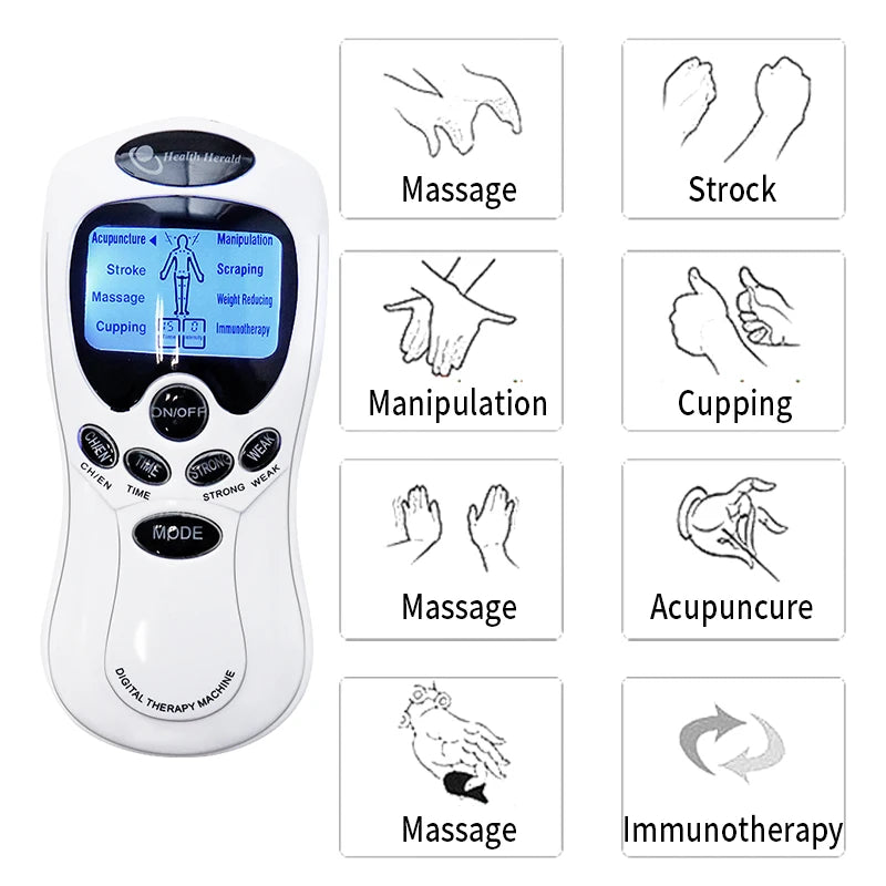Digital TENS Massager with LCD Display