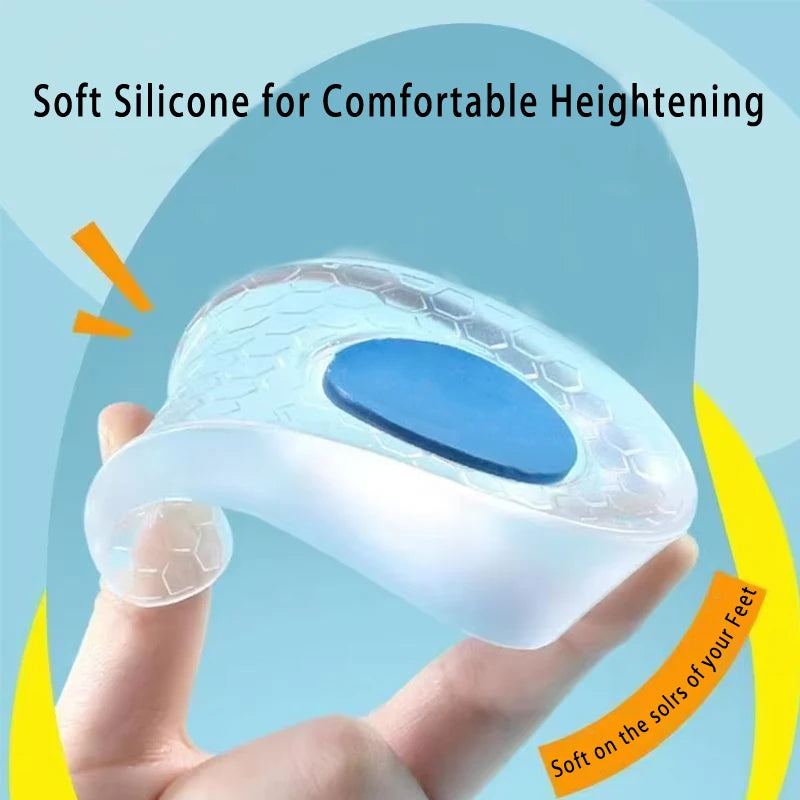 Gel Height-Increasing Insoles for Shoes