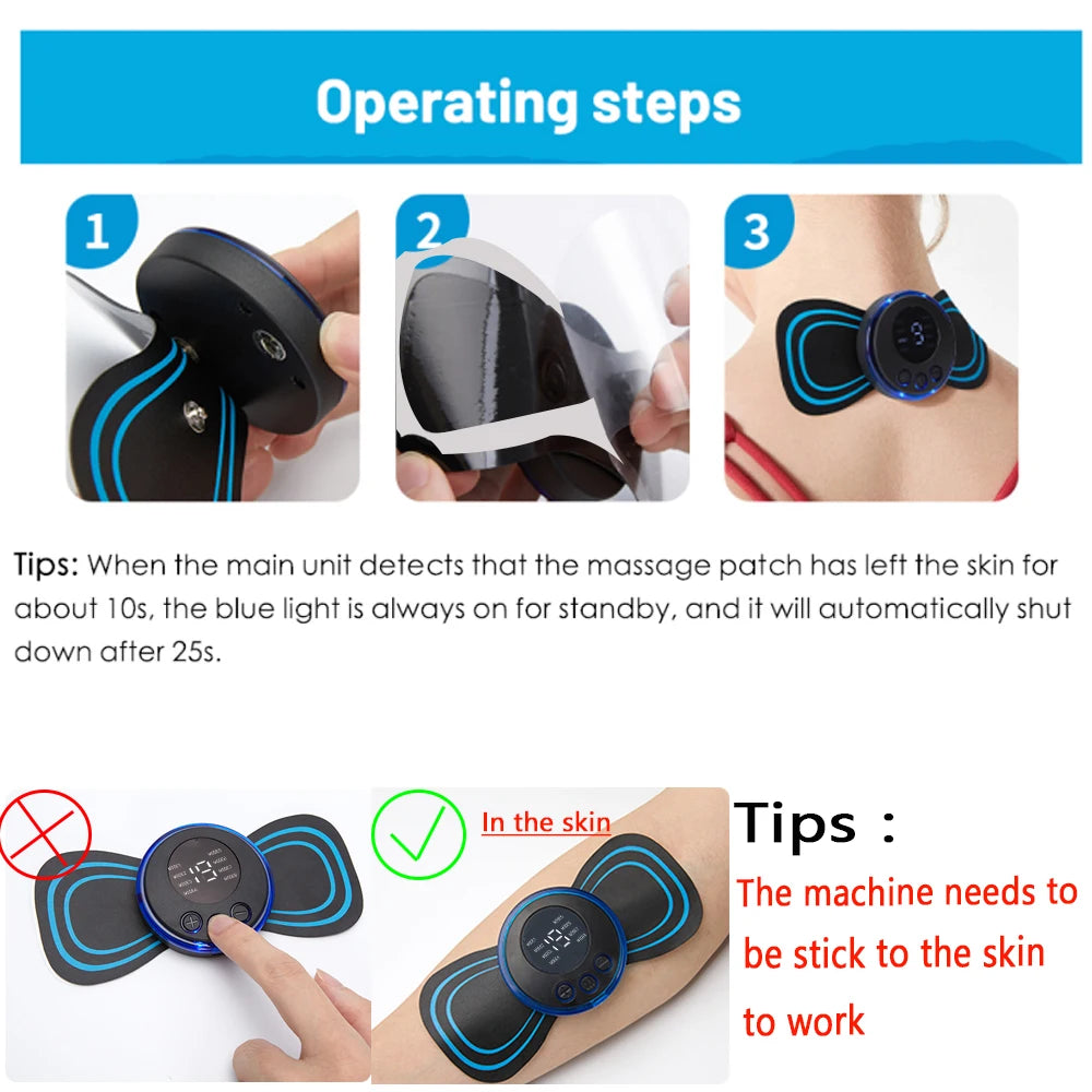 EMS Neck and Back Pulse Massager