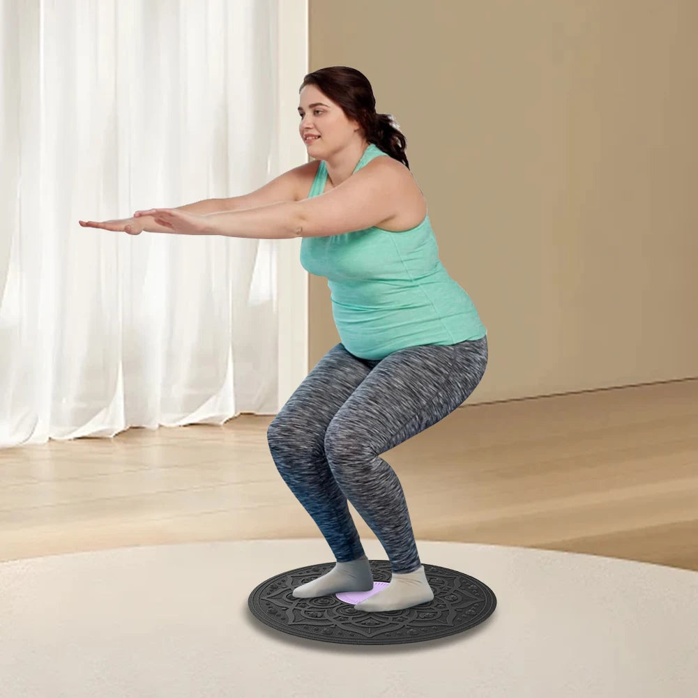 Non-Slip Wobble Balance Board for Home Exercise