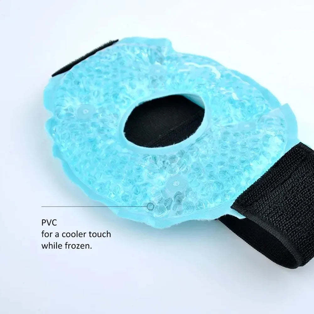 Reusable Gel Ice Wrap with Adjustable Strap