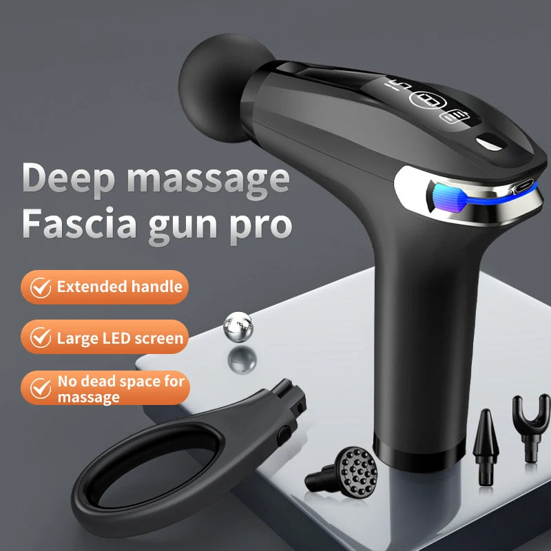 Portable Percussion Massage Gun for Body, Neck and Back