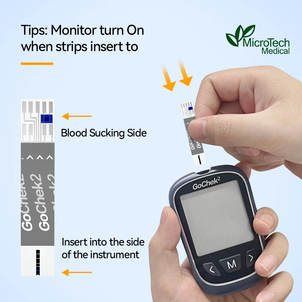 Medwell Gochek2 Blood Glucose Meter Kit