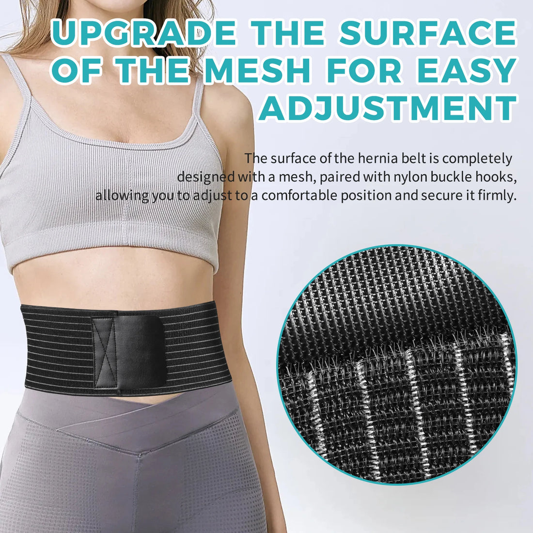 Umbilical Hernia Belt with Abdominal Compression Pad