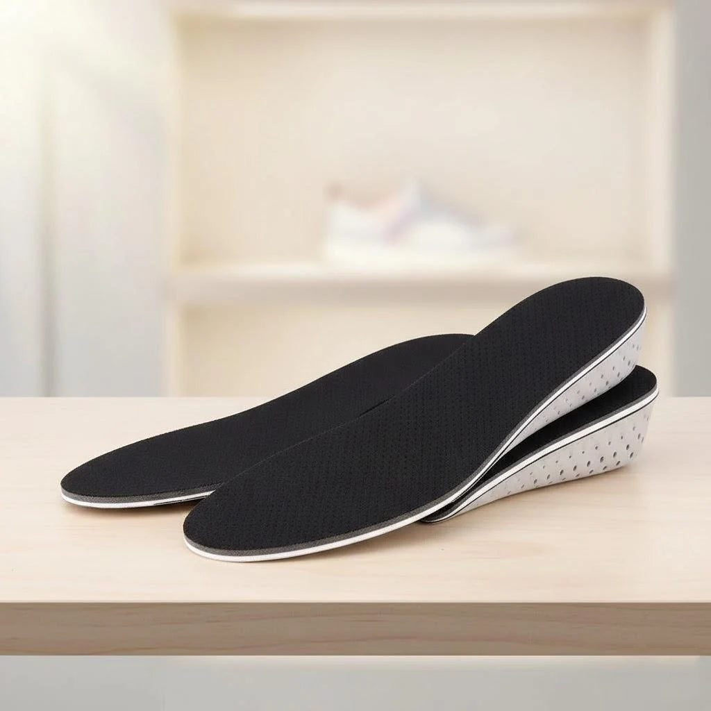 Height-Increasing Shoe Inserts, Full or Half Pad