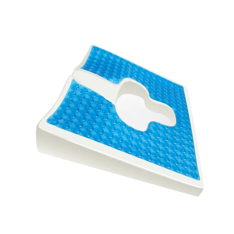 T-Opening Support Cushion for Wheelchair or Stool