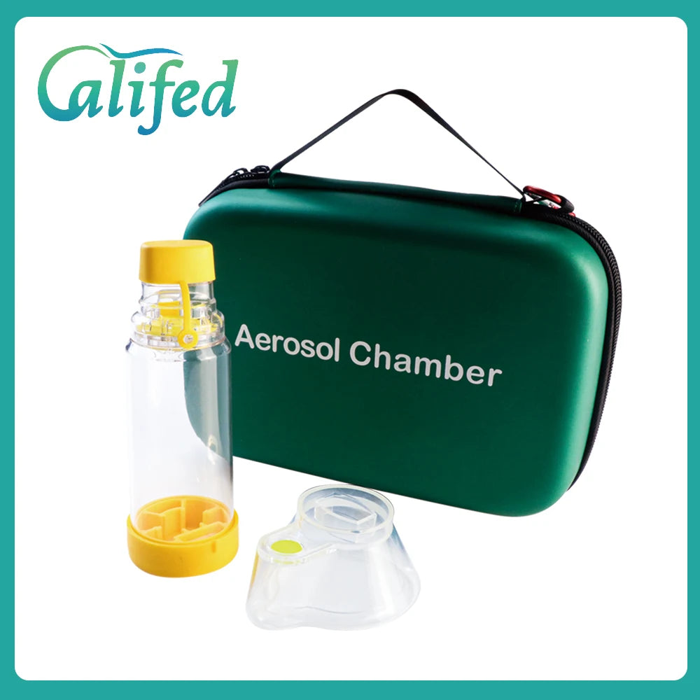 Inhaler Spacer with Mask, 175ml, S/M/L