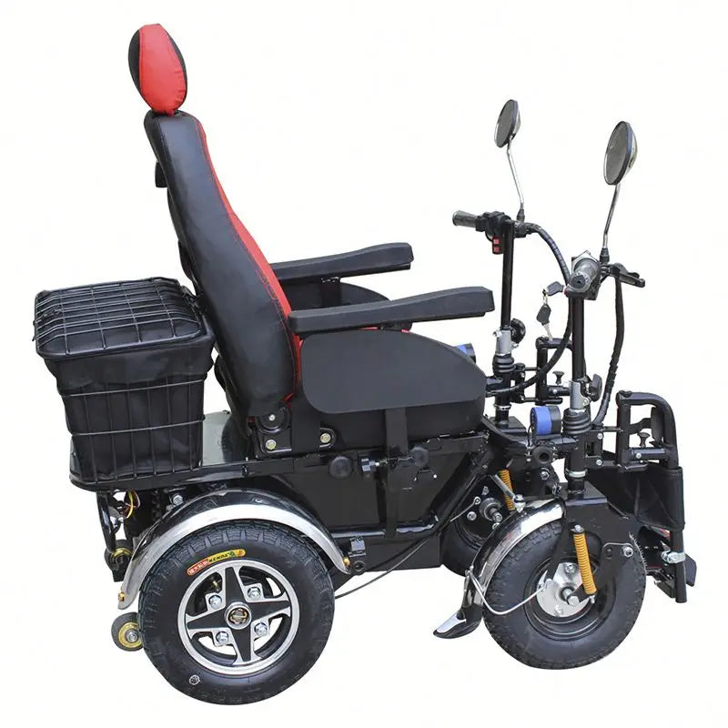 Foldable Electric Wheelchair for Outdoor Use