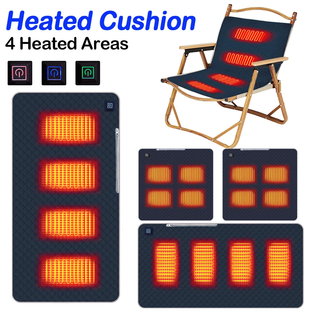5V USB Electric Heating Pad with 3 Temperature Levels