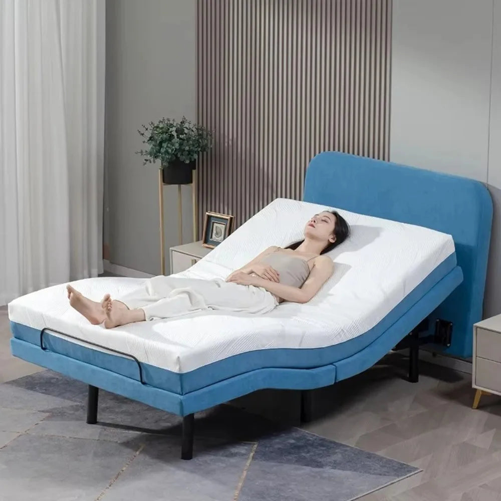 Electric Adjustable Bed with Memory Foam Mattress