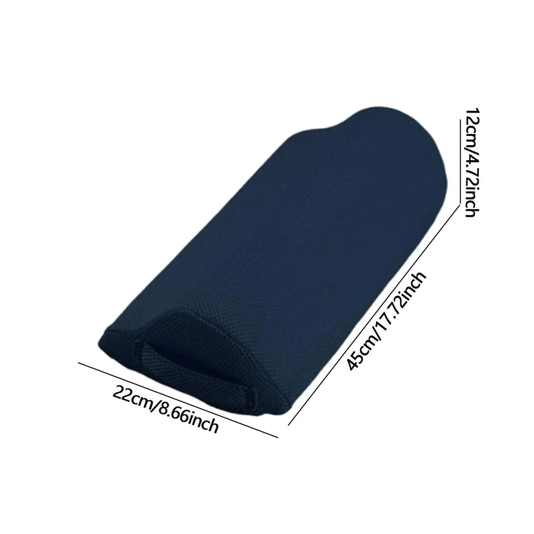 Under Knee Footrest Pillow, Ergonomic Half Moon Bolster