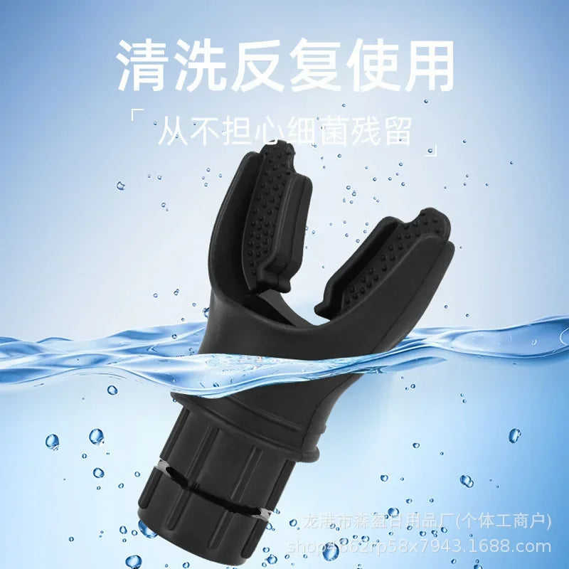 Portable Breathing Trainer with Silicone Mouthpiece
