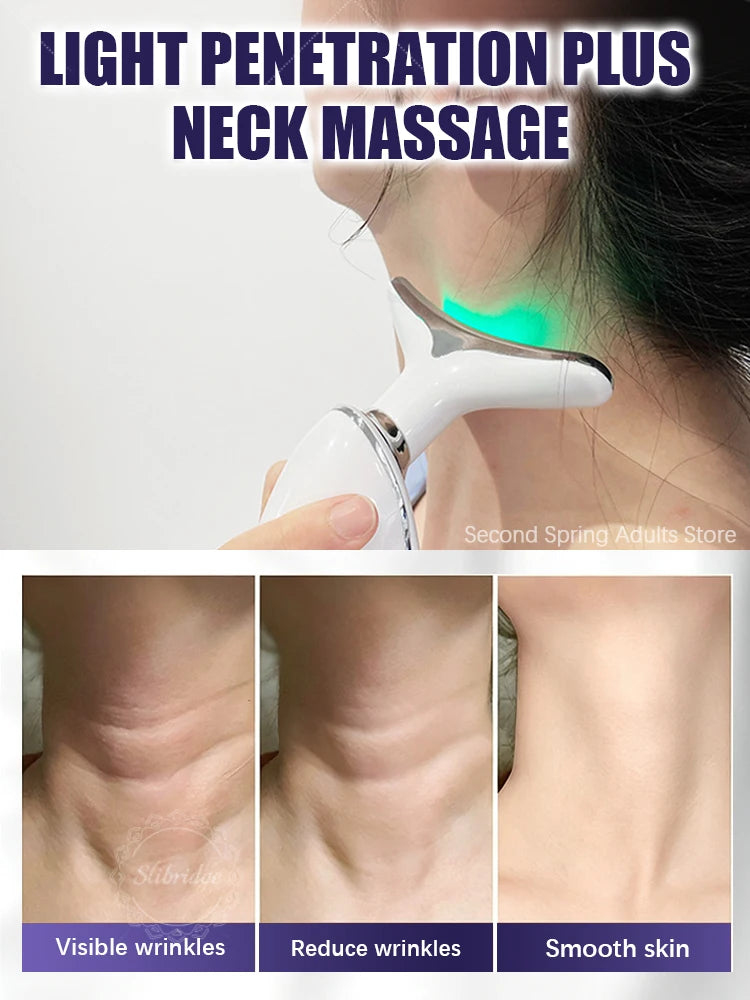 Handheld Neck and Face Vibration Massager
