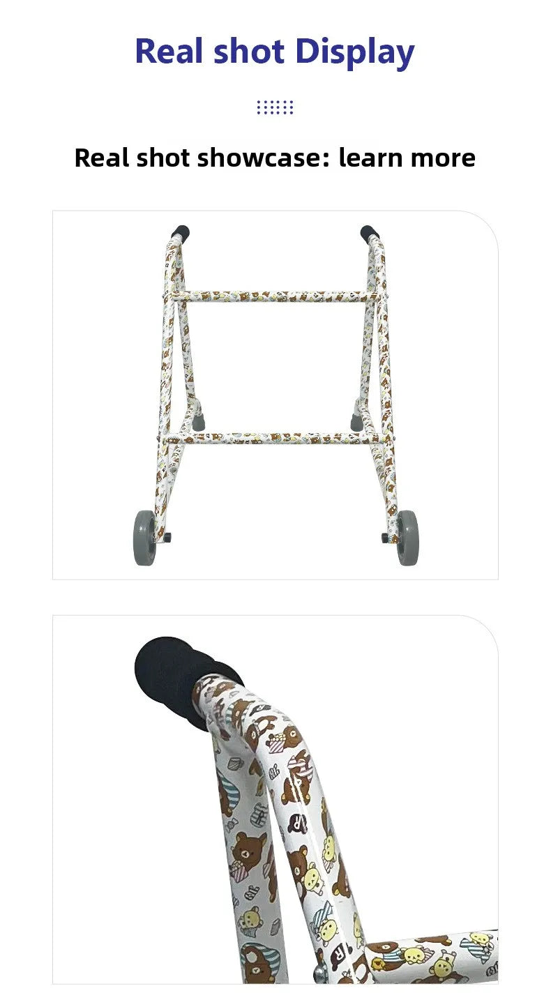 Foldable Children's Walker with Wheels