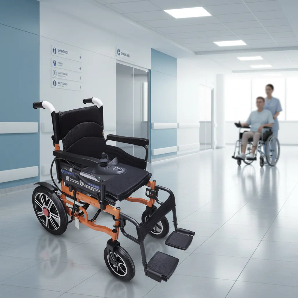 Foldable Wheelchair for Mobility