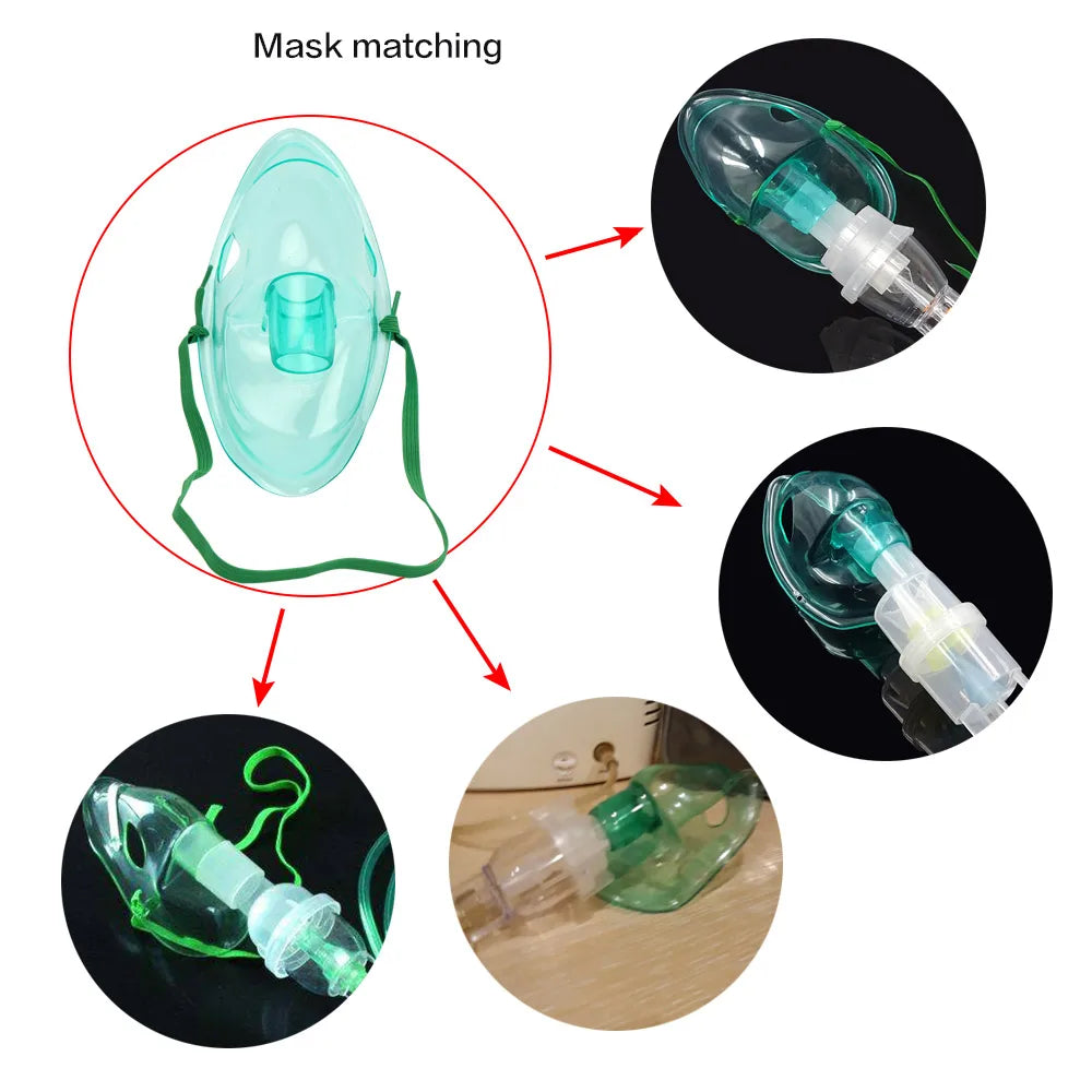 Nebulizer Atomizer Cup and Catheter Inhaler Set