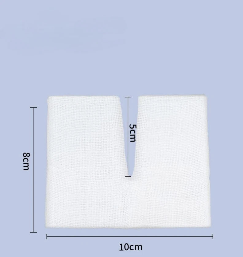 8-Ply Gauze Sponges, 8 x 10 cm, Pack of 50