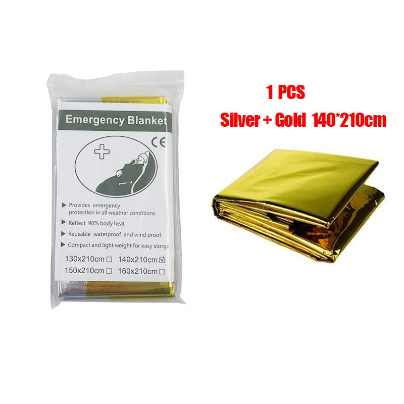 Emergency Thermal Blanket for Camping & Travel