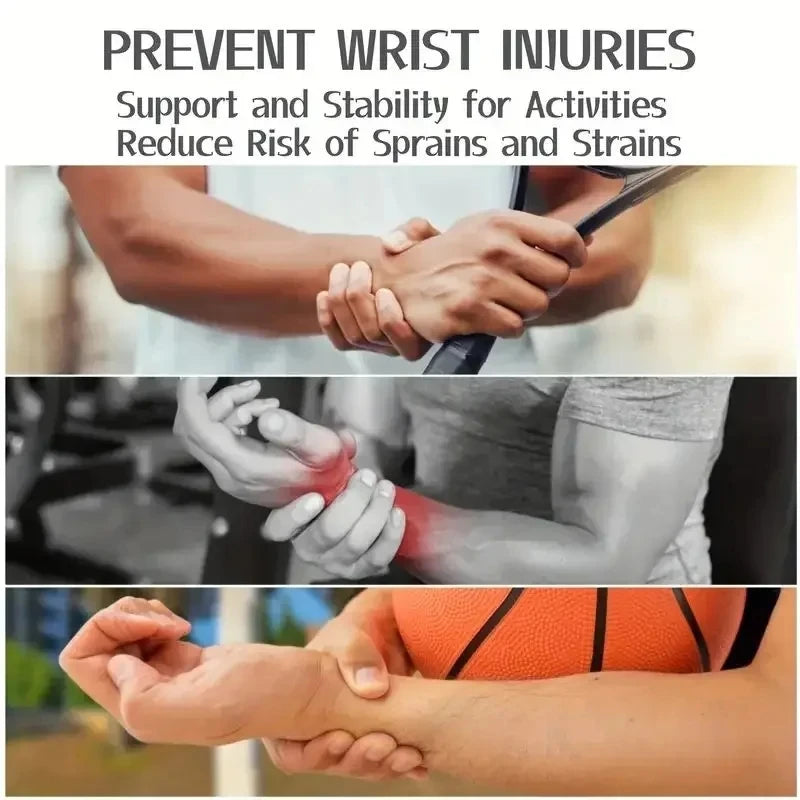 Adjustable Wrist Brace, Support Wrap for Left and Right Hands
