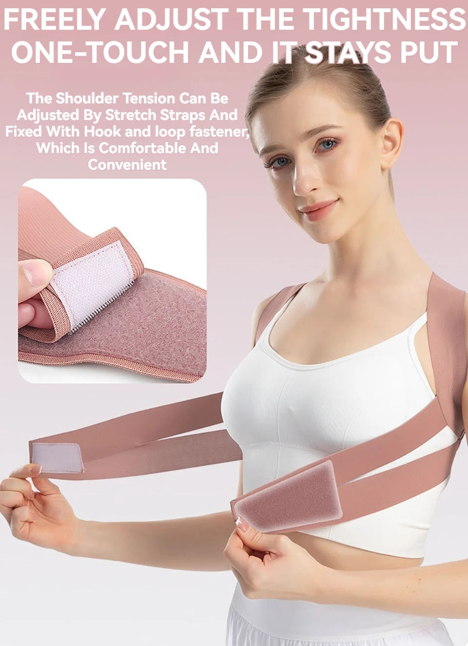 Invisible Back Support Belt for Adults