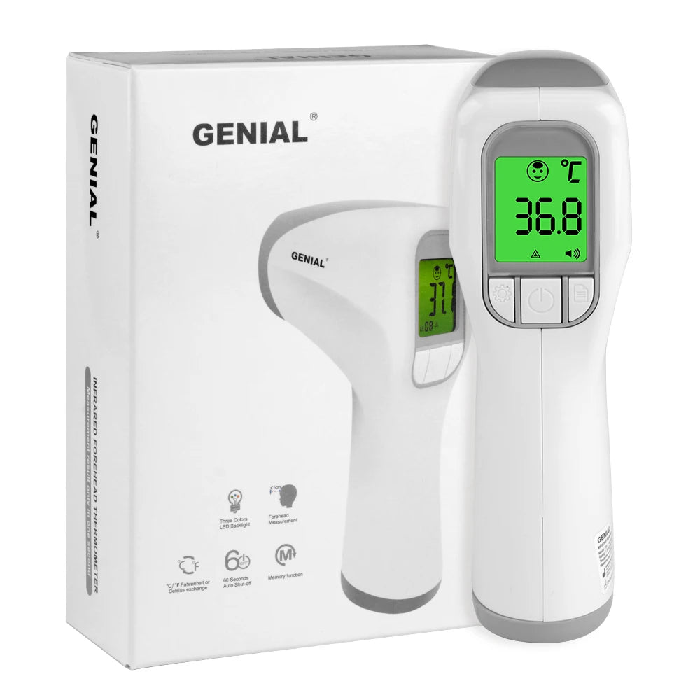No-Contact Infrared Forehead Thermometer