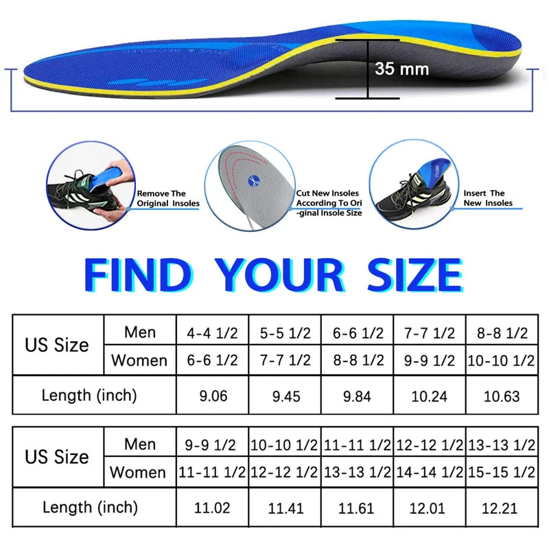 Arch Support Orthotic Insoles