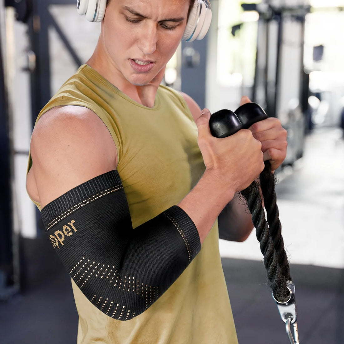 Elbow Compression Sleeves, 2-Piece Set