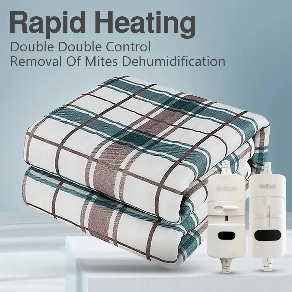 Electric Heated Blanket for Bed